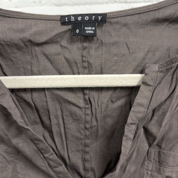 Theory Brown Tan Long Sleeve V-Neck Sheath Dress - Size Small -
LIKE NEW - Picture 2 of 4